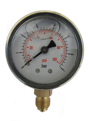 MANÓMETRO GLICERINA 7 BAR (100 PSI)